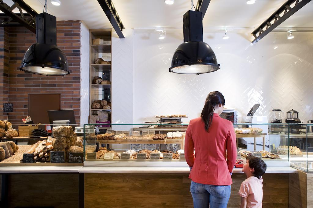 Praktik Bakery Hotel Barcelona Bagian luar foto