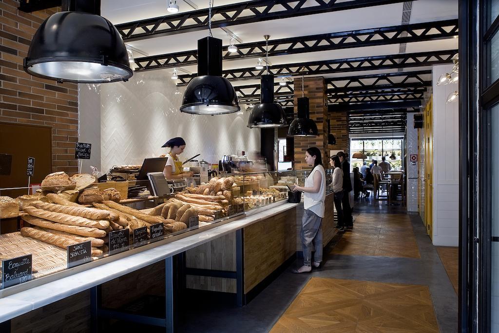 Praktik Bakery Hotel Barcelona Bagian luar foto